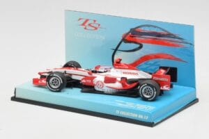 Super Aguri Honda SA07 #22 T. Sato Race Car 2007 Minichamps 1:43 518074322 Metal - imagen 3 de 5