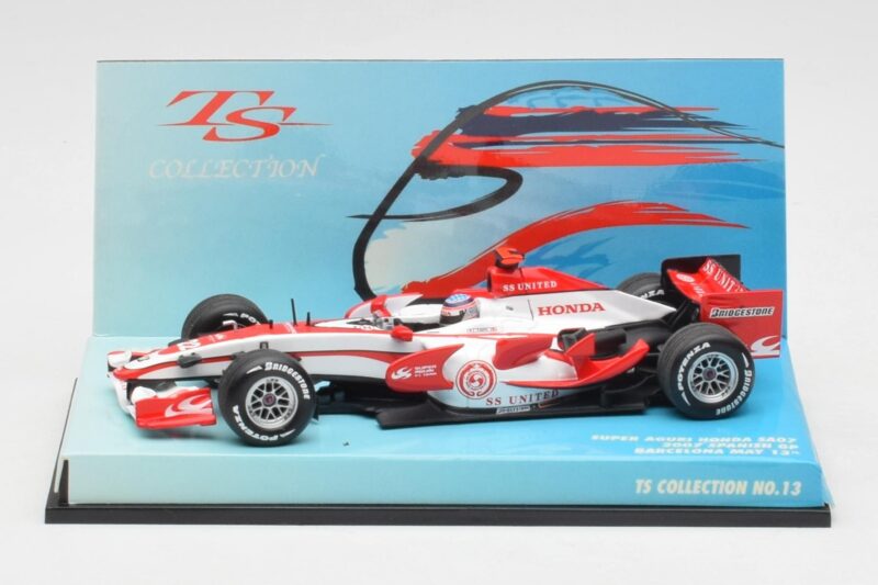 Super Aguri Honda SA07 #22 T. Sato Race Car 2007 Minichamps 1:43 518074322 Metal