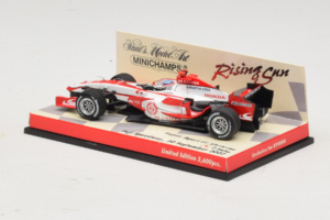 Super Aguri SA07 T. Sato F1 Showcar 2007 Minichamps 1:43 403080092 Metal - imagen 3 de 5