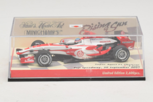 Super Aguri SA07 T. Sato F1 Showcar 2007 Minichamps 1:43 403080092 Metal - imagen 5 de 5