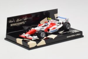 Toyota TF104 Panasonic Racing #0 R. Zonta 3rd Driver 2004 Minichamps 1:43 400040038 Metal - imagen 2 de 5