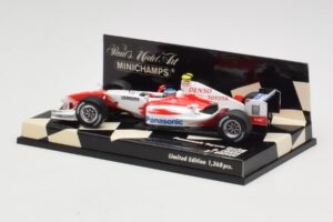 Toyota TF104 Panasonic Racing #0 R. Zonta 3rd Driver 2004 Minichamps 1:43 400040038 Metal - imagen 3 de 5