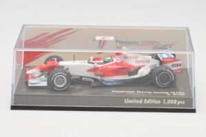 Toyota TF108 Showcar J. Trulli 2008 Minichamps 1:43 AM601297 Metal - imagen 5 de 5