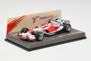 Toyota TF105 #16 J. Trulli F1 2005 Minichamps 1:43 AM58295 Metal - imagen 3 de 5