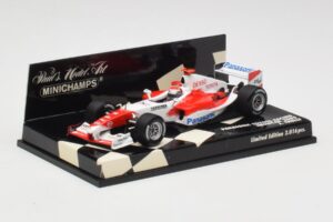 Toyota TF105 Panasonic Racing #16 J. Trulli F1 2005 Minichamps 1:43 400050086 Metal - imagen 2 de 5