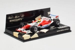 Toyota TF105 Panasonic Racing R. Schumacher Showcar 2005 Minichamps 1:43 400050087 Metal - imagen 2 de 5