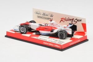 Toyota TF107 #12 J. Trulli F1 2007 Minichamps 1:43 403080081 Metal - imagen 3 de 5