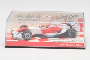 Toyota TF107 #12 J. Trulli F1 2007 Minichamps 1:43 403080081 Metal - imagen 5 de 5