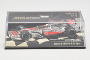 McLaren MP4-22 Mercedes #1 F. Alonso Vodafone McLaren Showcar F1 2007 Minichamps 1:43 530074371 Metal - imagen 4 de 5