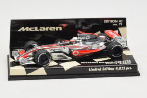 McLaren MP4-22 Mercedes #1 F. Alonso Vodafone McLaren Showcar F1 2007 Minichamps 1:43 530074371 Metal