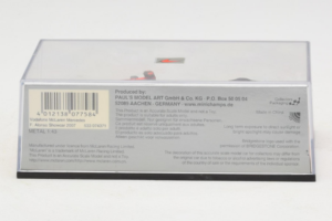 McLaren MP4-22 Mercedes #1 F. Alonso Vodafone McLaren Showcar F1 2007 Minichamps 1:43 533074371 Metal - imagen 5 de 5