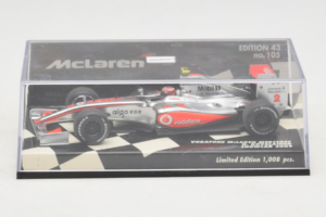 McLaren MP4-24 Mercedes #2 H. Kovalainen Vodafone McLaren Showcar F1 2009 Minichamps 1:43 530094372 Metal - imagen 4 de 5