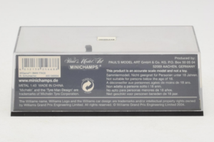 Williams FW26 BMW #4 R. Schumacher Williams BMW F1 Team 2004 Minichamps 1:43 400040004 Metal - imagen 5 de 5