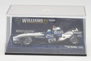 Williams FW27 BMW #7 M. Webber F1 2005 Minichamps 1:43 400050007 Metal - imagen 5 de 5