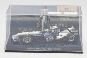 Williams FW27 BMW #16 N. Heidfeld F1 2005 Minichamps 1:43 80420404067 Metal - imagen 5 de 5