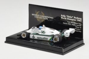 Williams FW08 #6 K. Rosberg F1 World Champion 1982 Minichamps 1:43 436820106 Metal - imagen 2 de 4