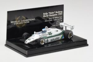 Williams FW08 #6 K. Rosberg F1 World Champion 1982 Minichamps 1:43 436820106 Metal - imagen 3 de 4