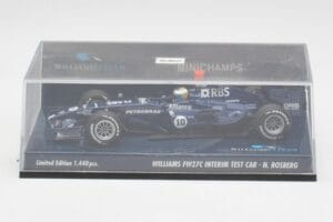 Williams FW27C N. Rosberg F1 Test 2005 Minichamps 1:43 400050110 Metal - imagen 4 de 5