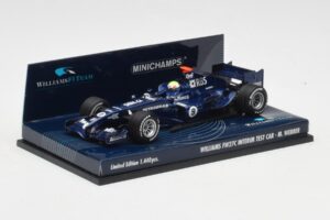 Williams FW27C BMW #7 M. Webber Test Car F1 2005 Minichamps 1:43 400050109 Metal - imagen 2 de 5