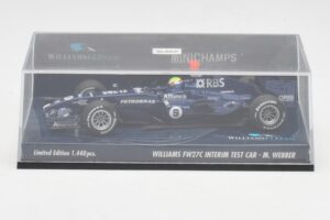 Williams FW27C BMW #7 M. Webber Test Car F1 2005 Minichamps 1:43 400050109 Metal - imagen 5 de 5