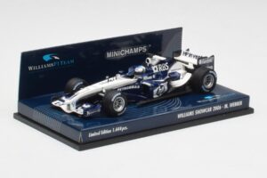 Williams FW28 M. Webber Showcar F1 2006 Minichamps 1:43 400060079 Metal - imagen 2 de 5