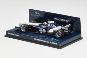 Williams FW28 M. Webber Showcar F1 2006 Minichamps 1:43 400060079 Metal - imagen 3 de 5