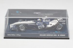 Williams FW28 M. Webber Showcar F1 2006 Minichamps 1:43 400060079 Metal - imagen 5 de 5