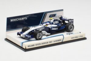 Williams FW29 N. Rosberg F1 Showcar 2007 Minichamps 1:43 400070086 Metal - imagen 3 de 5
