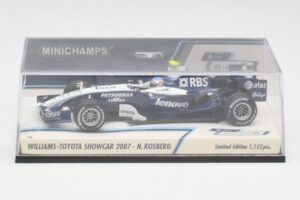 Williams FW29 N. Rosberg F1 Showcar 2007 Minichamps 1:43 400070086 Metal - imagen 4 de 5
