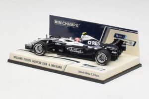 Williams FW30 K. Nakajima F1 Showcar Version 1 2008 Minichamps 1:43 400080078 Metal - imagen 2 de 5