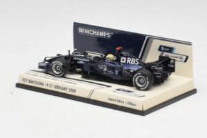 Williams FW30 N. Rosberg Barcelona Test 2008 Minichamps 1:43 400080207 Metal - imagen 2 de 6