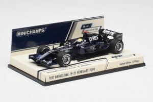 Williams FW30 N. Rosberg Barcelona Test 2008 Minichamps 1:43 400080207 Metal - imagen 3 de 6