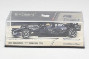 Williams FW30 N. Rosberg Barcelona Test 2008 Minichamps 1:43 400080207 Metal - imagen 4 de 6