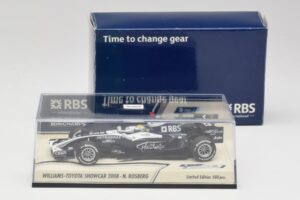 Williams FW30 N. Rosberg F1 Showcar 2008 Minichamps 1:43 403080077 Metal - imagen 2 de 4