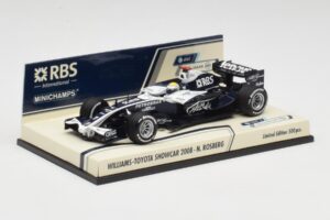 Williams FW30 N. Rosberg F1 Showcar 2008 Minichamps 1:43 403080077 Metal - imagen 3 de 4