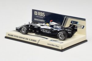 Williams FW30 N. Rosberg F1 Showcar 2008 Minichamps 1:43 403080077 Metal - imagen 4 de 4
