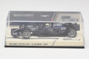 Williams FW31 Toyota #16 N. Rosberg F1 2009 Minichamps 1:43 400080207-M1 Metal - imagen 4 de 4
