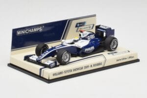 Williams FW31 N. Rosberg F1 Showcar 2009 Minichamps 1:43 400090086 Metal - imagen 2 de 4