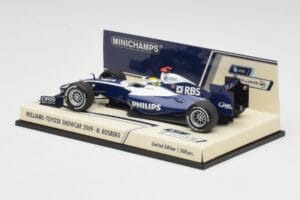 Williams FW31 N. Rosberg F1 Showcar 2009 Minichamps 1:43 400090086 Metal - imagen 3 de 4