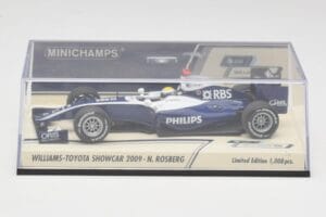 Williams FW31 N. Rosberg F1 Showcar 2009 Minichamps 1:43 400090086 Metal - imagen 4 de 4
