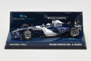 Williams FW28 Cosworth #10 N. Rosberg Williams F1 Team Showcar 2006 Minichamps 1:43 400060080 Metal