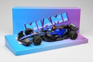 Williams FW44 #23 A. Albon Miami GP 2022 Minichamps 1:18 147220523 Metal - imagen 7 de 7