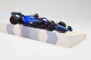 Williams FW44 Mercedes #23 A. Albon Bahrain GP 2022 Case Edition Minichamps 1:18 147220123 Resina - imagen 4 de 7