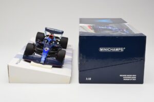 Williams FW44 Mercedes #23 A. Albon Bahrain GP 2022 Case Edition Minichamps 1:18 147220123 Resina - imagen 6 de 7