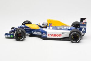 Williams Renault FW14 #6 R. Patrese F1 1991 Minichamps 1:18 100910006 Metal - imagen 4 de 8