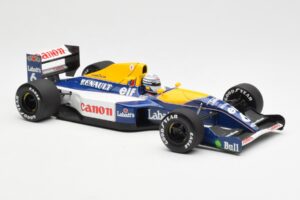 Williams Renault FW14 #6 R. Patrese F1 1991 Minichamps 1:18 100910006 Metal - imagen 6 de 8