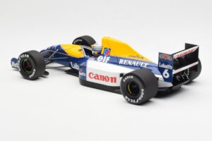 Williams Renault FW14 #6 R. Patrese F1 1991 Minichamps 1:18 100910006 Metal - imagen 7 de 8