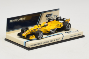 Williams FW29 Toyota A. Wurz Williams F1 Team Showcar 2007 Minichamps 1:43 400070087 Metal - imagen 2 de 5