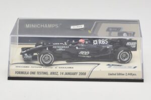 Williams Toyota FW29B K. Nakajima Test Jerez 14 Enero 2008 Minichamps 1:43 400080108 Metal - imagen 5 de 5