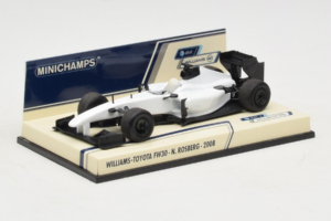 Williams FW30 Toyota #7 N. Rosberg Prototype F1 2008 Minichamps 1:43 400080007 Metal - imagen 2 de 5